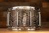 PEARL 14 X 8 VINNIE PAUL SIGNATURE SNARE DRUM, MAPLE SHELL, SNAKESKIN FINISH (PRE-LOVED)