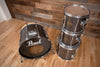 PEARL BLX 4 PIECE DRUM KIT, CHARCOAL GREY METALLIC LACQUER, PRE-LOVED