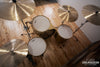 PEARL CLASSIC MAPLE 4 PIECE DRUM KIT CUSTOM MADE FOR STEVE WHITE, GOLD SPARKLE, GOLD FITTINGS