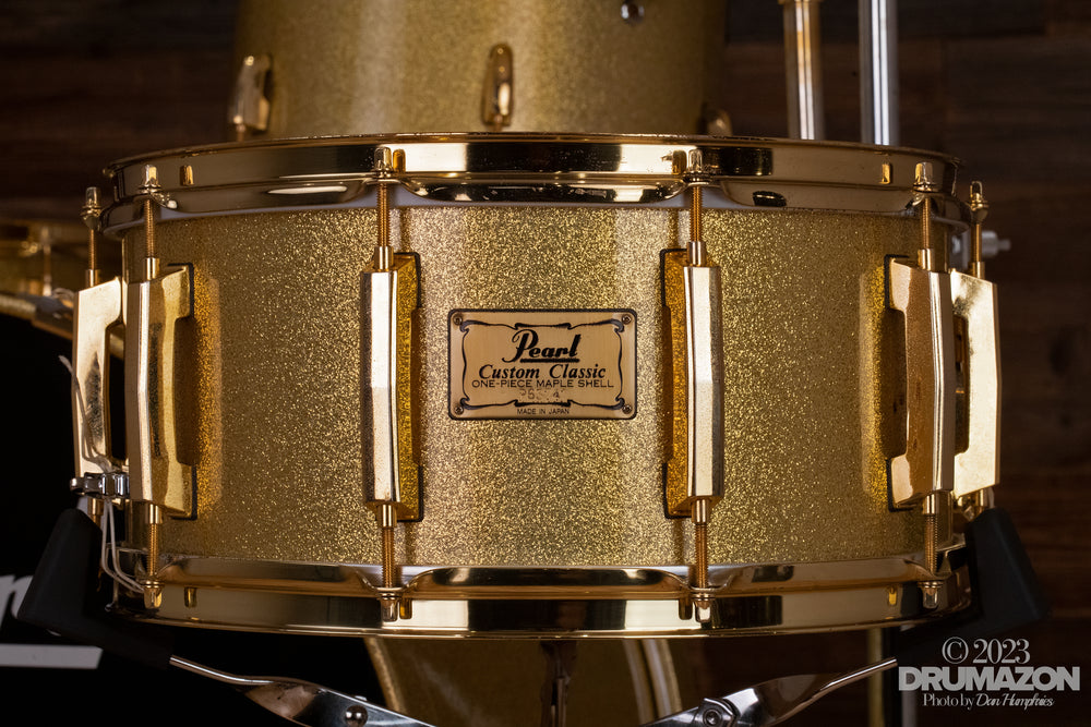 PEARL CLASSIC MAPLE 4 PIECE DRUM KIT CUSTOM MADE FOR STEVE WHITE