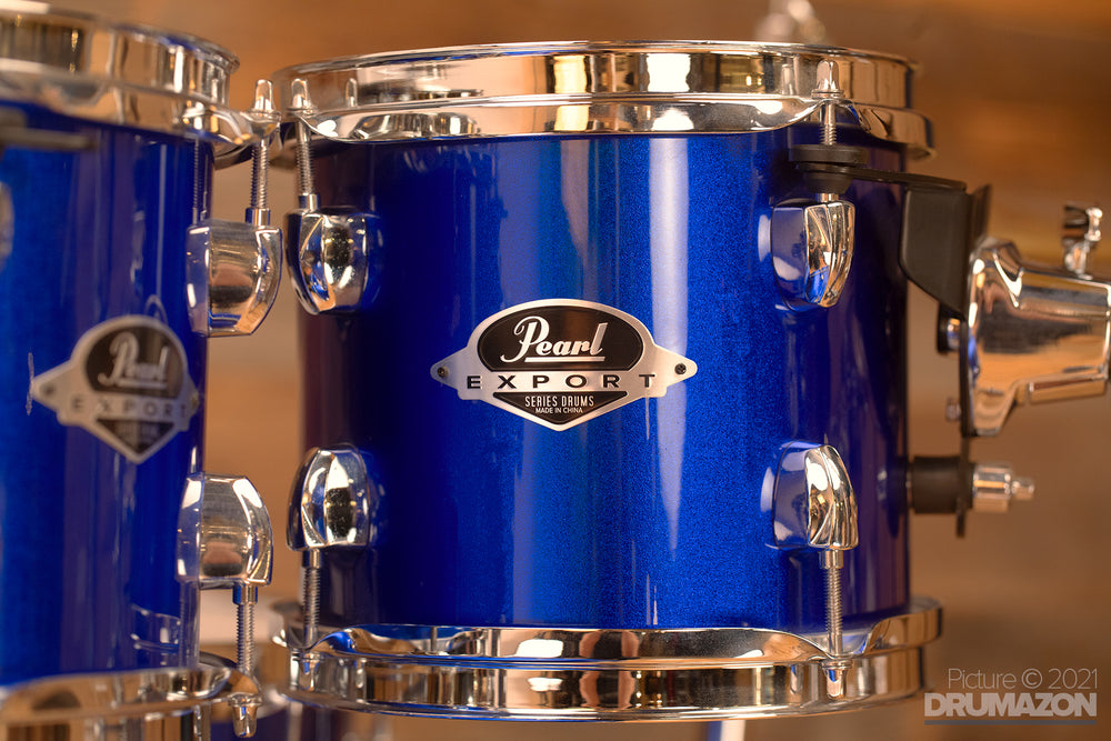 PEARL EXPORT EXX 7 PIECE DRUM KIT WITH HARDWARE AND SABIAN SBR CYMBALS Drumazon