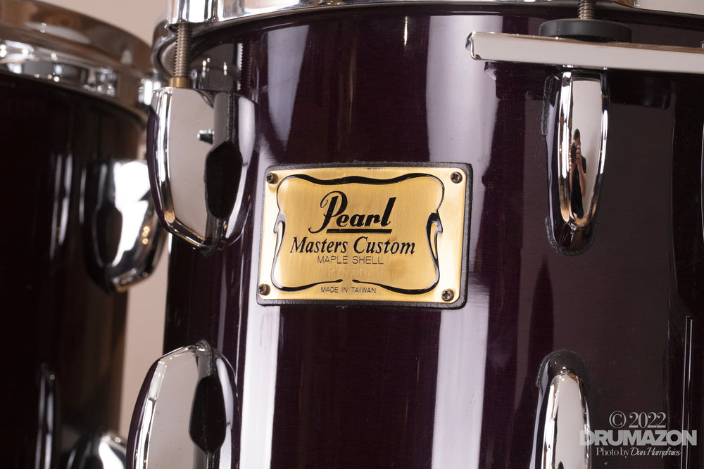 PEARL MASTERS MMX 4 PIECE DRUM KIT, PURPLE MIST LACQUER (PRE-LOVED