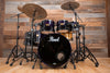 PEARL MASTERS MMX 6 PIECE DRUM KIT, MIDNIGHT FADE LACQUER PLUS BLACK HARDWARE PACK (PRE-LOVED)