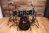 PEARL MASTERS MMX 6 PIECE DRUM KIT, MIDNIGHT FADE LACQUER PLUS BLACK HARDWARE PACK (PRE-LOVED)