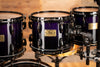 PEARL MASTERS MMX 6 PIECE DRUM KIT, MIDNIGHT FADE LACQUER PLUS BLACK HARDWARE PACK (PRE-LOVED)