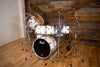 PEARL MASTERS PREMIUM MRP (CUSTOM SHELL) 7 PIECE DRUM KIT, ARCTIC WHITE LACQUER (PRE-LOVED EX-ARTIST)