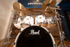 PEARL MASTERS PREMIUM MRP (CUSTOM SHELL) 7 PIECE DRUM KIT, ARCTIC WHITE LACQUER (PRE-LOVED EX-ARTIST)