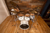 PEARL MASTERS PREMIUM MRP (CUSTOM SHELL) 7 PIECE DRUM KIT, ARCTIC WHITE LACQUER (PRE-LOVED EX-ARTIST)