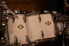 PEARL MASTERS PREMIUM MRP (CUSTOM SHELL) 7 PIECE DRUM KIT, ARCTIC WHITE LACQUER (PRE-LOVED EX-ARTIST)