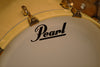 PEARL MASTERWORKS COLLECTORS EDITION 5 PIECE DRUM KIT, IRIDESCENT WHITE SPARKLE, GOLD FITTINGS (PRE-LOVED)
