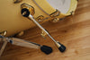 PEARL MASTERWORKS COLLECTORS EDITION 5 PIECE DRUM KIT, IRIDESCENT WHITE SPARKLE, GOLD FITTINGS (PRE-LOVED)