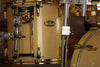 PEARL MASTERWORKS COLLECTORS EDITION 5 PIECE DRUM KIT, IRIDESCENT WHITE SPARKLE, GOLD FITTINGS (PRE-LOVED)