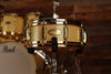 PEARL MASTERWORKS COLLECTORS EDITION 5 PIECE DRUM KIT, IRIDESCENT WHITE SPARKLE, GOLD FITTINGS (PRE-LOVED)