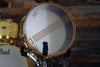 PEARL MASTERWORKS COLLECTORS EDITION 5 PIECE DRUM KIT, IRIDESCENT WHITE SPARKLE, GOLD FITTINGS (PRE-LOVED)