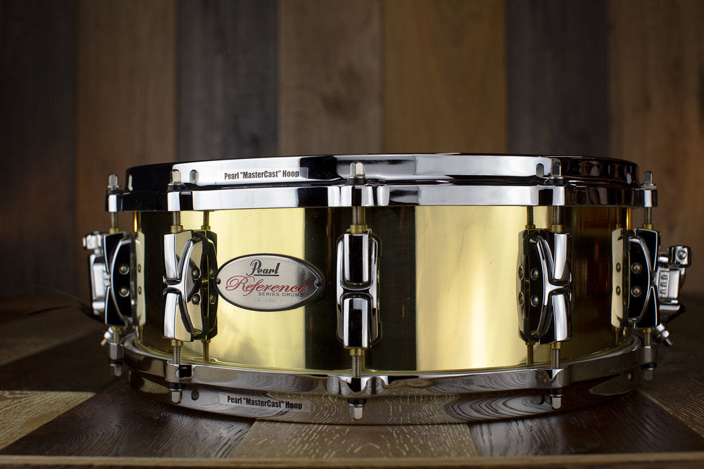 PEARL 14 X 5 REFERENCE RFB1450 3MM SEAMLESS BRASS SHELL SNARE DRUM