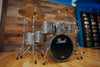 PEARL REFERENCE SERIES 6 PIECE DRUM KIT, CRYSTAL RAIN, (PRE-LOVED)
