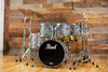 PEARL REFERENCE SERIES 6 PIECE DRUM KIT, CRYSTAL RAIN, (PRE-LOVED)