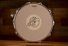 PORK PIE 14 X 6.5 30TH ANNIVERSARY WALNUT SNARE DRUM, CURLY MAPLE VENEER (PRE-LOVED)