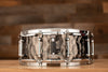 PREMIER 14 X 5.5 MODERN CLASSIC HAMMERED BRASS SNARE DRUM, NICKEL PLATED (PRE-LOVED)