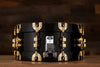 PREMIER 14 X 5.5 SIGNIA 75TH ANNIVERSARY SNARE DRUM, EBONY LACQUER, 18K GOLD HARDWARE (PRE-LOVED)