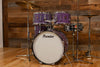 PREMIER B303 4 PIECE MAHOGANY DRUM KIT, ROYAL PURPLE, INCLUDES LOKFAST HARDWARE