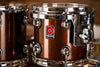 PREMIER GENISTA ORIGINAL UK MADE BIRCH, 5 PIECE DRUM KIT, BRONZE SPARKLE LACQUER (PRE-LOVED)