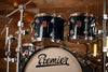 PREMIER GENISTA ORIGINAL UK MADE BIRCH, 5 PIECE DRUM KIT, COBALT BLUE LACQUER (PRE-LOVED)