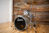 PREMIER GENISTA ORIGINAL UK MADE BIRCH, 4 PIECE DRUM KIT, SILVER SPARKLE LACQUER (PRE-LOVED)