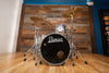 PREMIER GENISTA ORIGINAL UK MADE BIRCH, 4 PIECE DRUM KIT, SILVER SPARKLE LACQUER (PRE-LOVED)