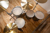 PREMIER GENISTA ORIGINAL UK MADE BIRCH, 4 PIECE DRUM KIT, SILVER SPARKLE LACQUER (PRE-LOVED)