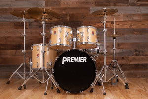 PREMIER PROJECTOR 4 PIECE DRUM KIT, FINNISH BIRCH, BIRCHWOOD (PRE-LOVED)