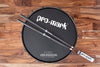 PROMARK CLASSIC FORWARD 5B HICKORY WOOD TIP DRUM STICKS, GRAY PAINTED