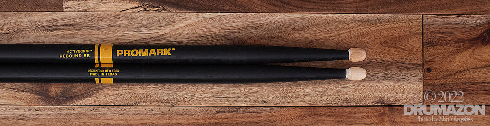 PROMARK REBOUND 5B ACTIVEGRIP ACORN DRUM STICKS