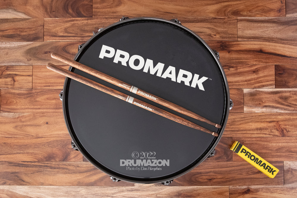 PROMARK REBOUND 7A FIREGRAIN HICKORY ACORN WOOD TIP DRUM STICKS