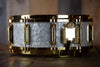 REMO 14 X 5.5 LOUIS BELLSON SIGNATURE SNARE DRUM, WHITE MARINE PEARL, GOLD HARDWARE (PRE-LOVED)