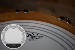 REMO POWERSONIC COATED DRUM HEAD (SIZES 20" TO 24")