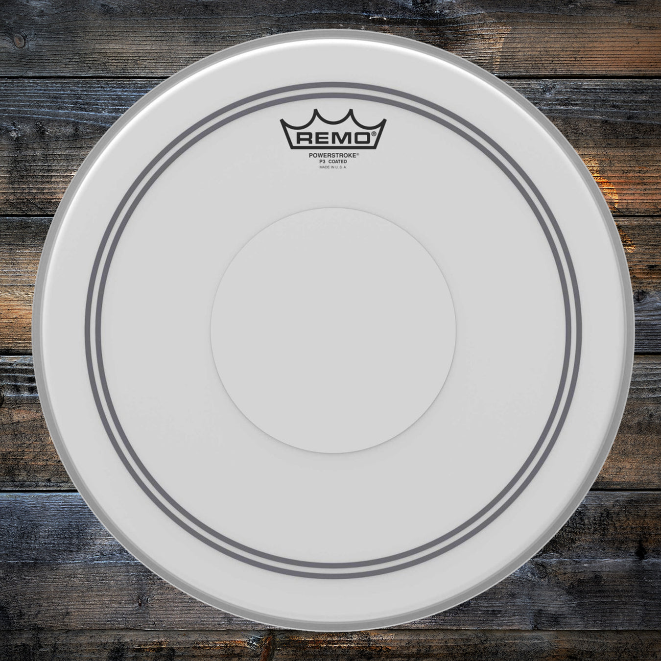REMO POWERSTROKE Tagged Finish Coated Drumazon