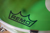 REMO POWERSTROKE 3 P3 COLORTONE GREEN WITH HOLE (SIZES 18" TO 26")