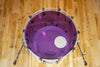 REMO POWERSTROKE 3 P3 COLORTONE PURPLE WITH HOLE (SIZES 18" TO 26")