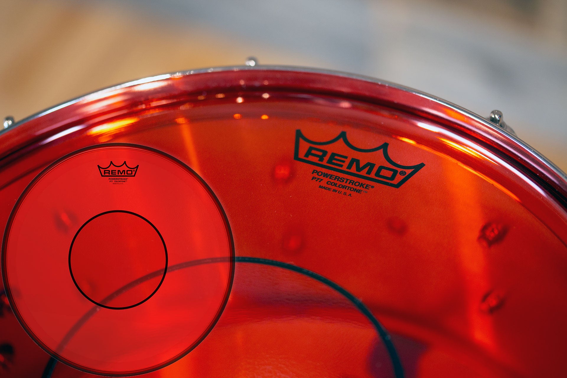 Powerstroke 77 snare head cheap