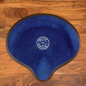 ROC N SOC MOTORCYCLE (SADDLE) DRUM THRONE TOP BLUE