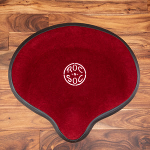 ROC N SOC ORIGINAL MOTOR CYCLE (SADDLE) DRUM THRONE, RED