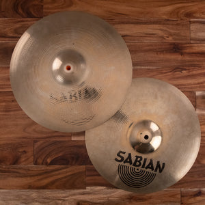 SABIAN 14" AA REGULAR HI-HAT CYMBALS (PAIR) (PRE-LOVED)