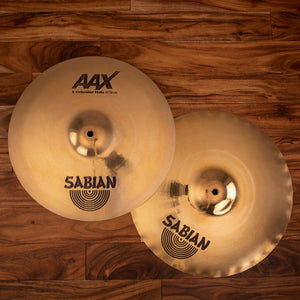 SABIAN 14" AAX X-CELERATOR HI-HAT CYMBALS (PAIR) (PRE-LOVED)