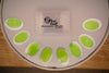 SKYGEL DRUM DAMPER PADS, 8 PACK, CRYSTAL GREEN, INCLUDES FLAT TRAVEL CASE