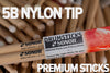 SONOR 5B NYLON TIP DRUM STICKS BY VIC FIRTH