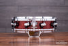 SONOR 14 X 4 DESIGNER SERIES MAPLE LIGHT PICCOLO SNARE DRUM, BIRDSEYE CHERRY, HELLA HOOPS (PRE-LOVED)