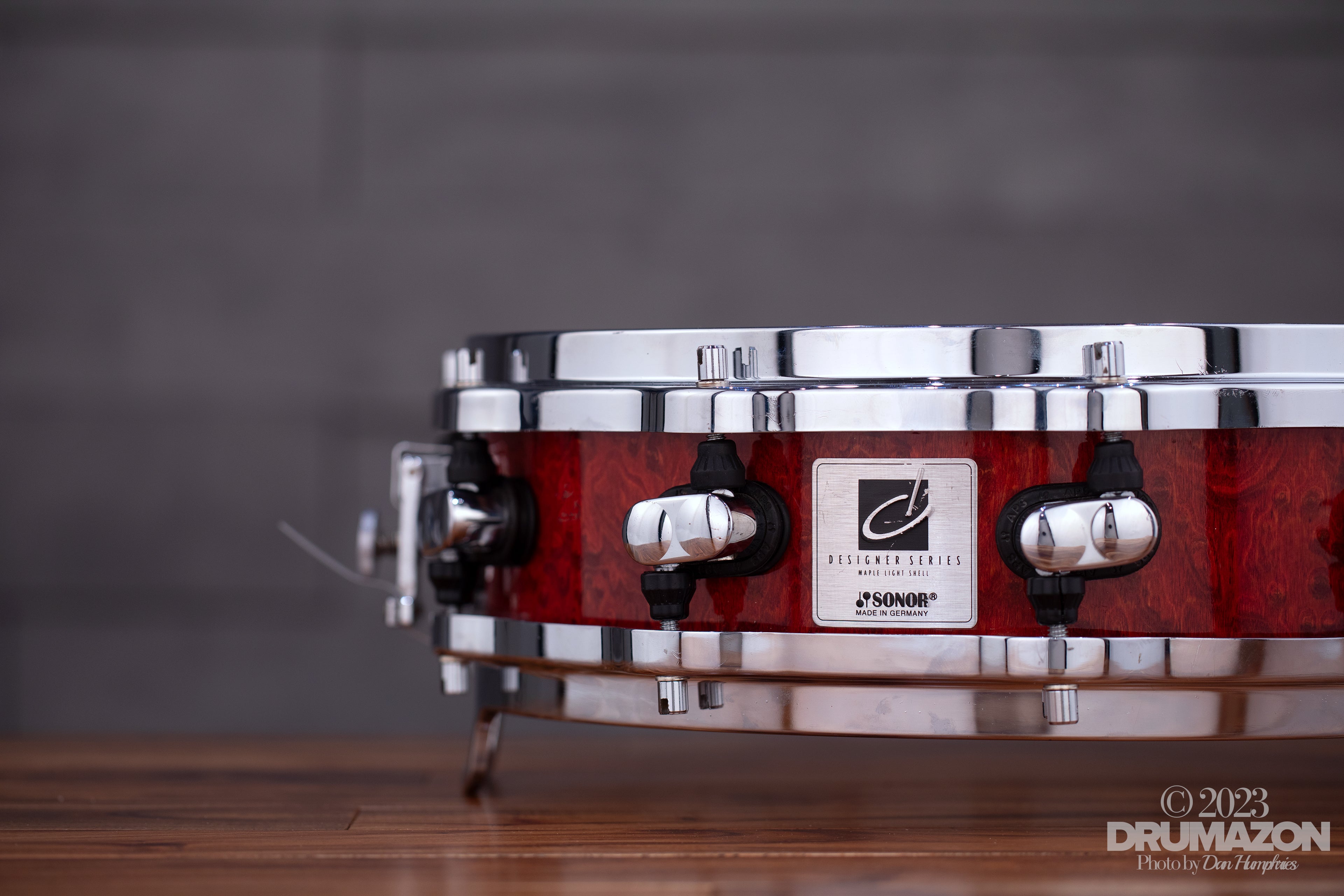SONOR 14 X 4 DESIGNER SERIES MAPLE LIGHT PICCOLO SNARE DRUM 