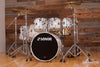 SONOR FORCE 3003 6 PIECE MAPLE DRUM KIT, WHITE SPARKLE LACQUER (PRE-LOVED)