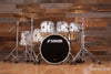 SONOR FORCE 3003 6 PIECE MAPLE DRUM KIT, WHITE SPARKLE LACQUER (PRE-LOVED)